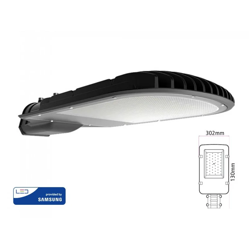 Lampione Stradale Led 30W Chip Samsung 4000K Street Lamp Per Strada Giardino Villa SKU-21537 - Image 4