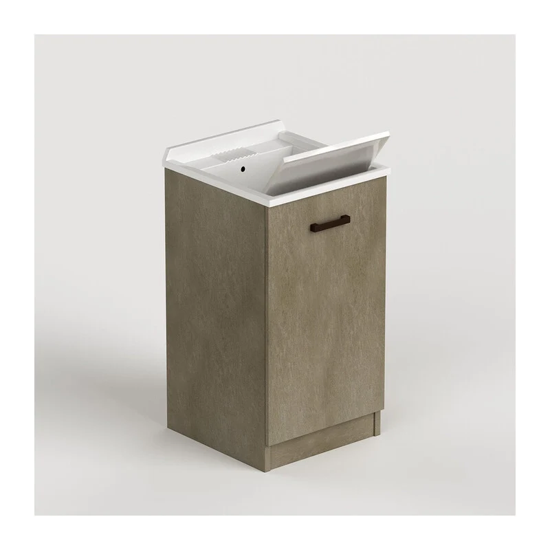 LAUNDRY LAVATOIO 1A 47X50X86 CM ARGILLA- 1,0 pz