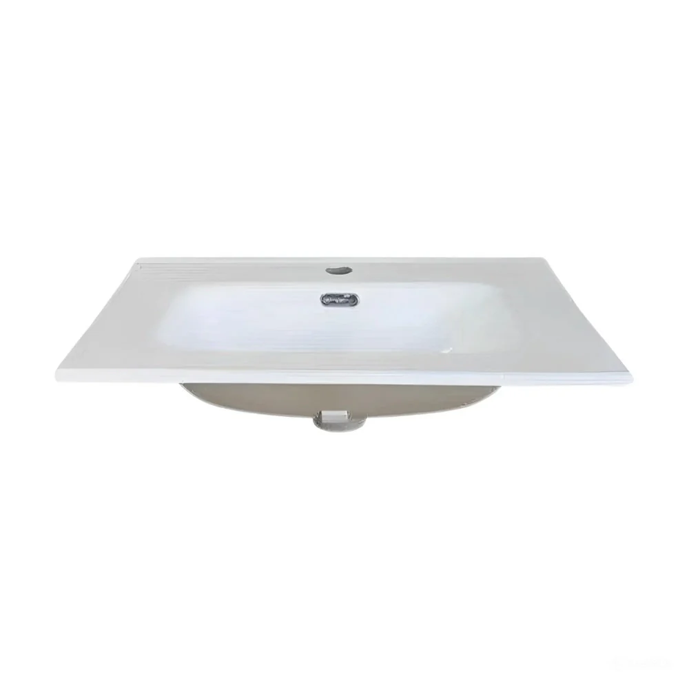 Lavabo consolle da appoggio VAS836-60 61x46.5x14 cm. bianco - Image 2