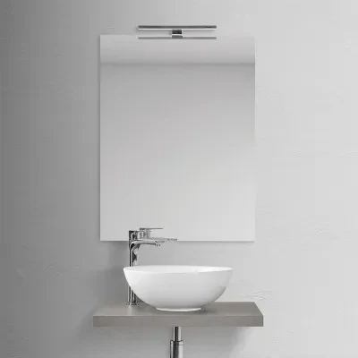 Lavamani da appoggio a bacinella 40 cm in ceramica bianco lucido - Image 7