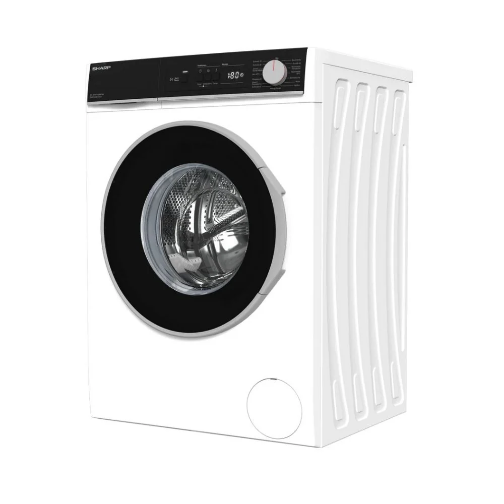 Lavatrice Sharp ESNFA714BW1NA libera installazione 7 kg 1400 giri motore inverter classe A - Image 4