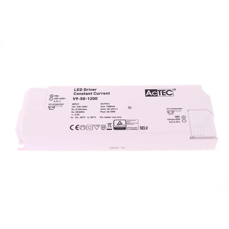 Led Driver CC Corrente Costante 1200mA 30V-42VDC Per Alimentare Led Max 50W