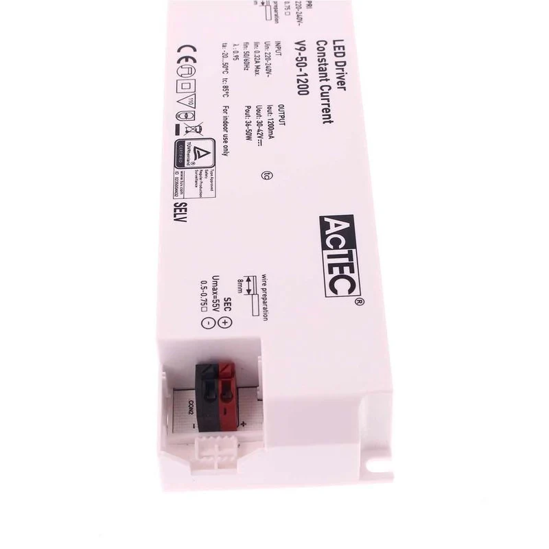 Led Driver CC Corrente Costante 1200mA 30V-42VDC Per Alimentare Led Max 50W - Image 2