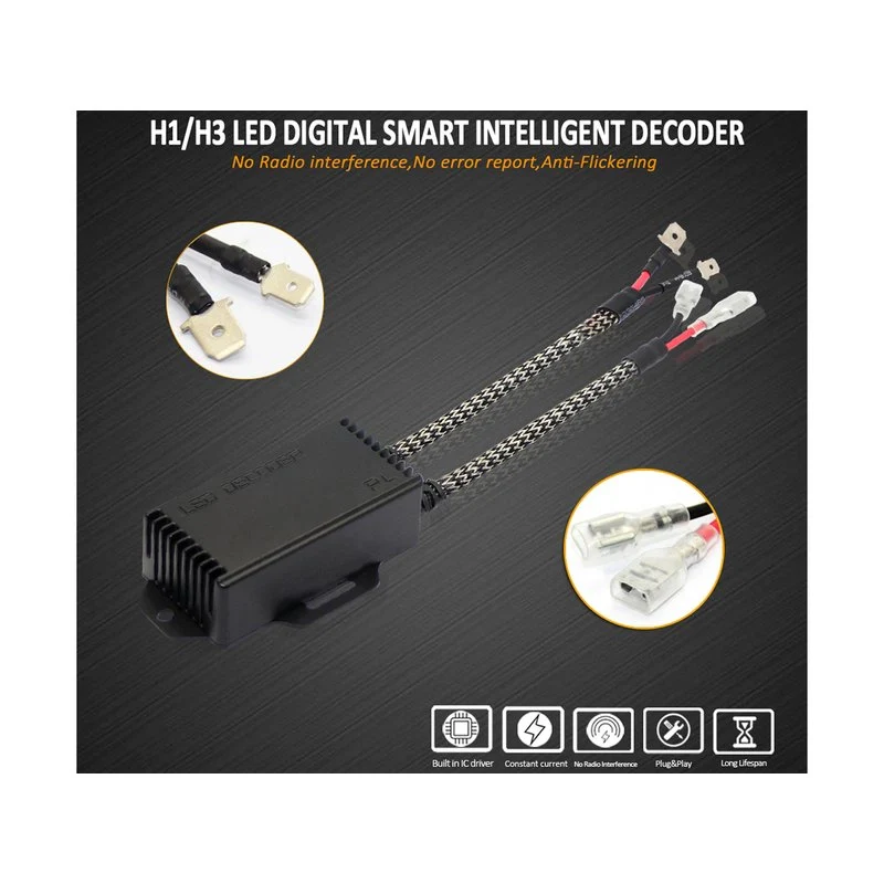 Led Warning Canceller H1 H3 12V Filtro Resistenza Cancella Errore Kit Full Led - Image 4