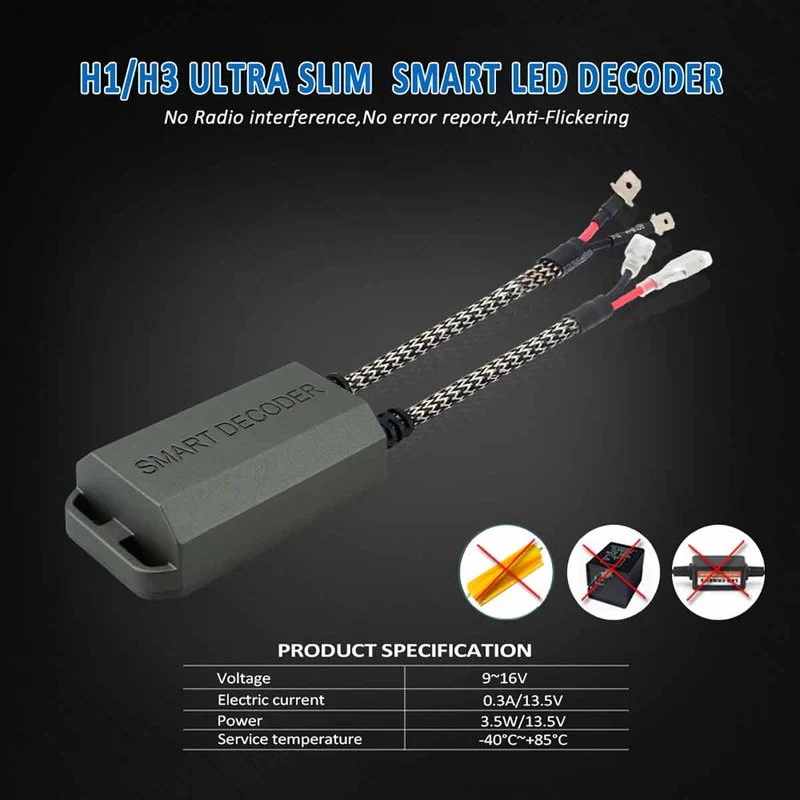 Led Warning Canceller H1 H3 12V Filtro Resistenza Cancella Errore Kit Full Led - Image 3