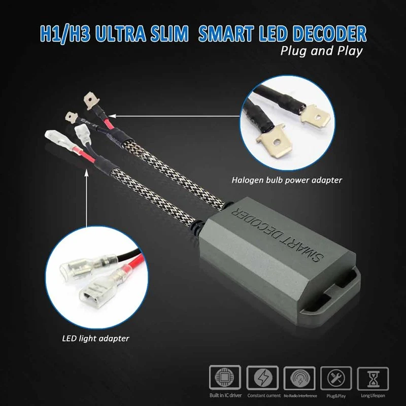Led Warning Canceller H1 H3 12V Filtro Resistenza Cancella Errore Kit Full Led - Image 4