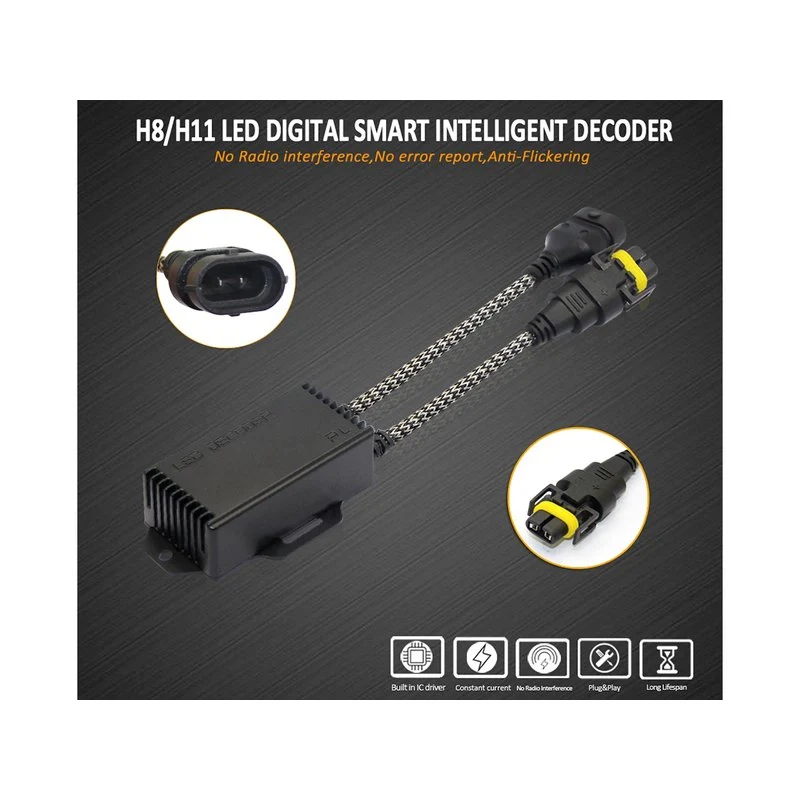 Led Warning Canceller H8 H11 H9 12V Filtro Resistenza Cancella Errore Kit Full Led - Image 3