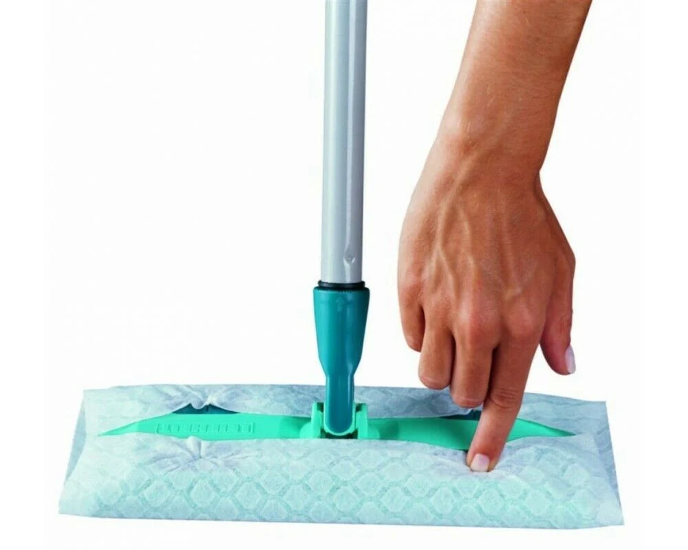 Leifheit Clean Away Scopa Catturapolvere con Panno Antistatico Straccio 56640 - Image 10