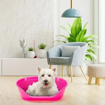 LETTINO PER ANIMALI 'SIESTA DELUXE' N.2 - cm 49 x 36 x h.17,5 / fucsia  - FERPLAST