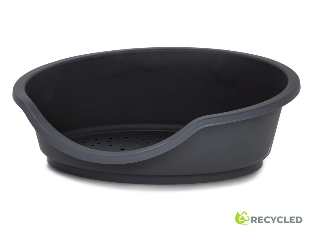 LETTINO PER ANIMALI 'TINO ECO' mod. 80 grigio scuro - cm 80 x 60 x h.25  - MP BERGAMO S.R.L.