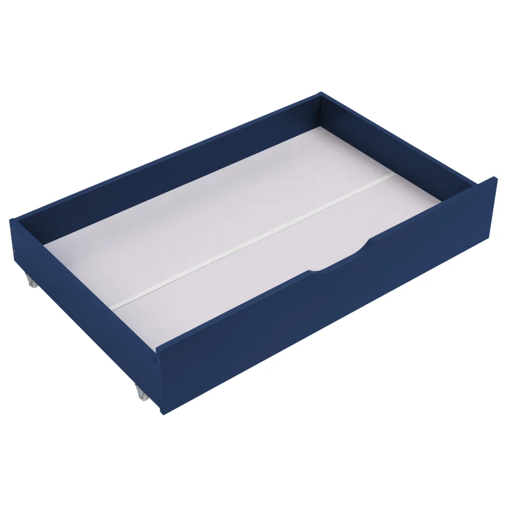 Letto blu scuro per bambini 190x90cm con cassetti ADAM - Image 7
