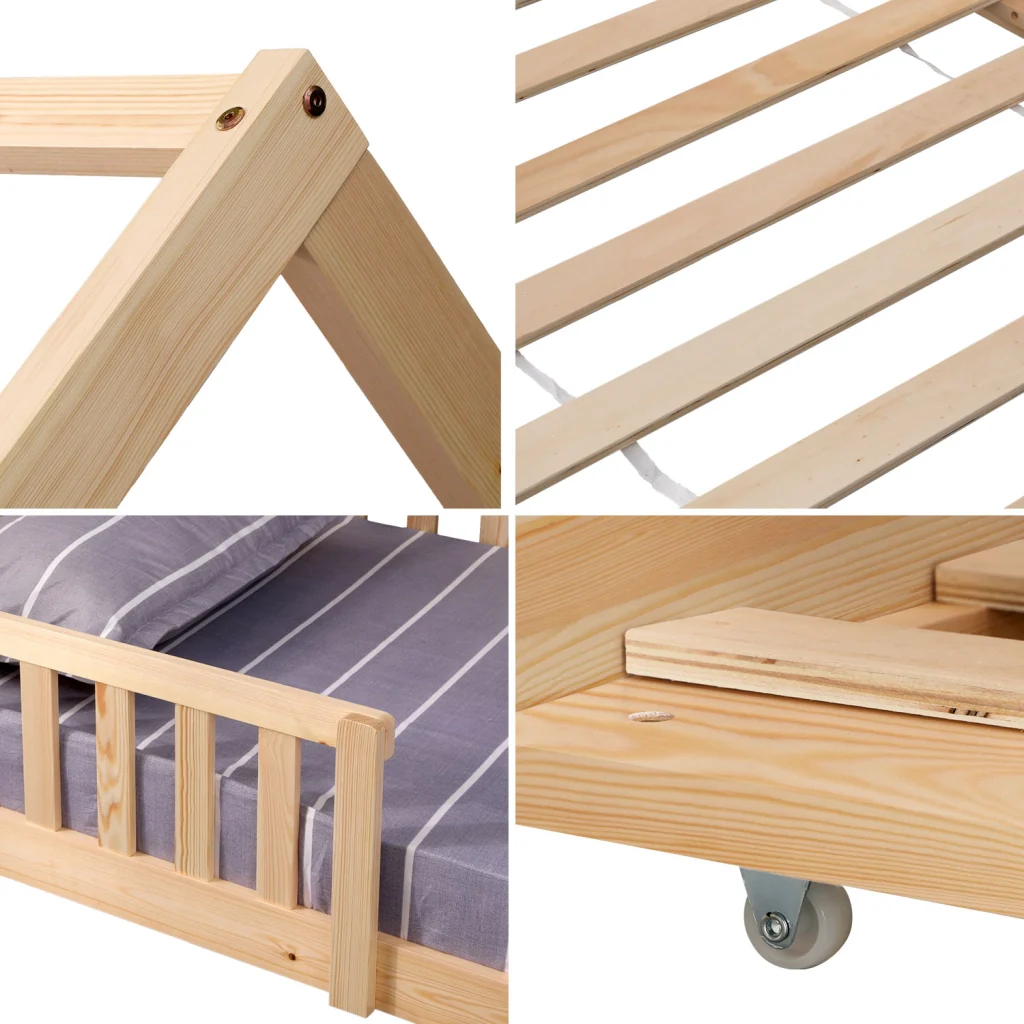 Letto per bambini 190x90cm in legno MARCEAU - Image 5