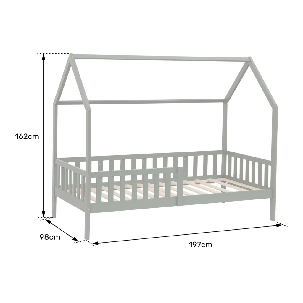 Letto per bambini 190x90cm in legno MARCEAU - Image 9