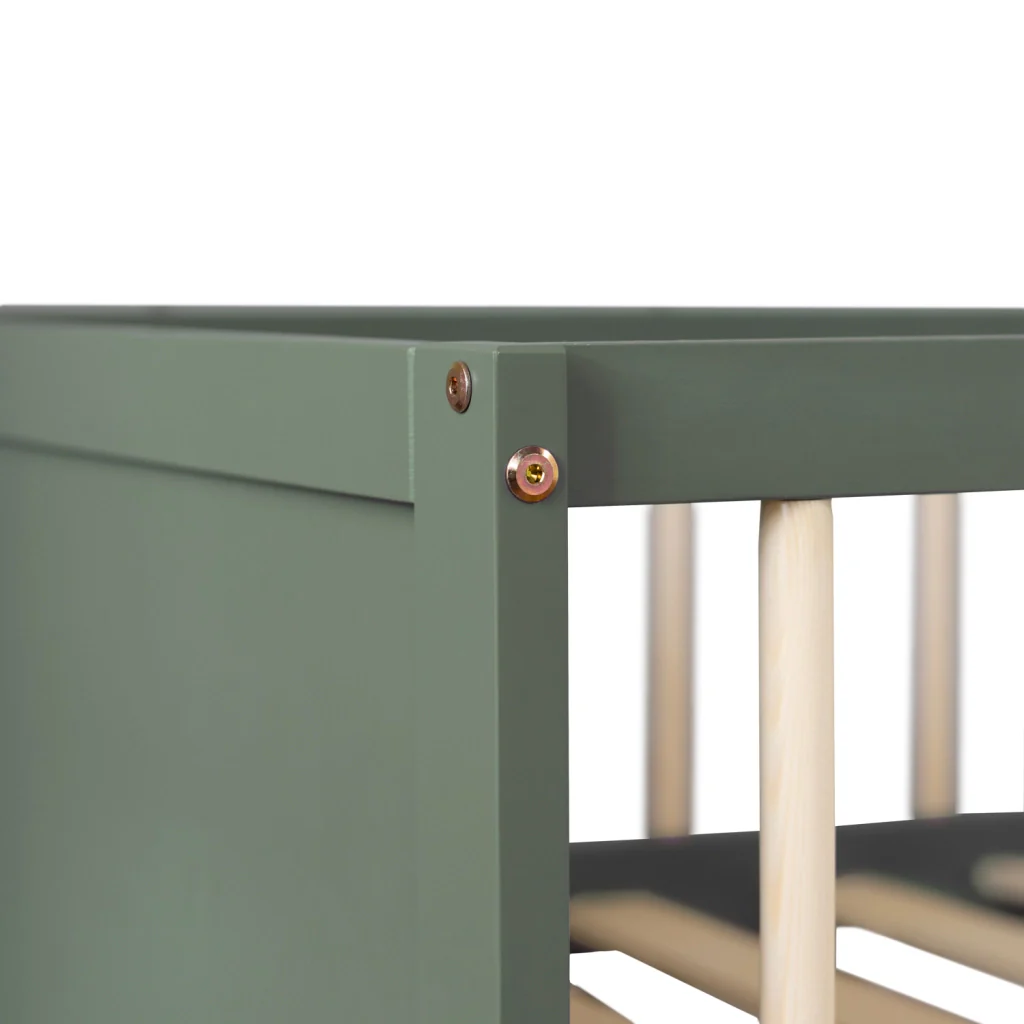Letto per bambini 190x90cm verde con cassetti ADAM - Image 10