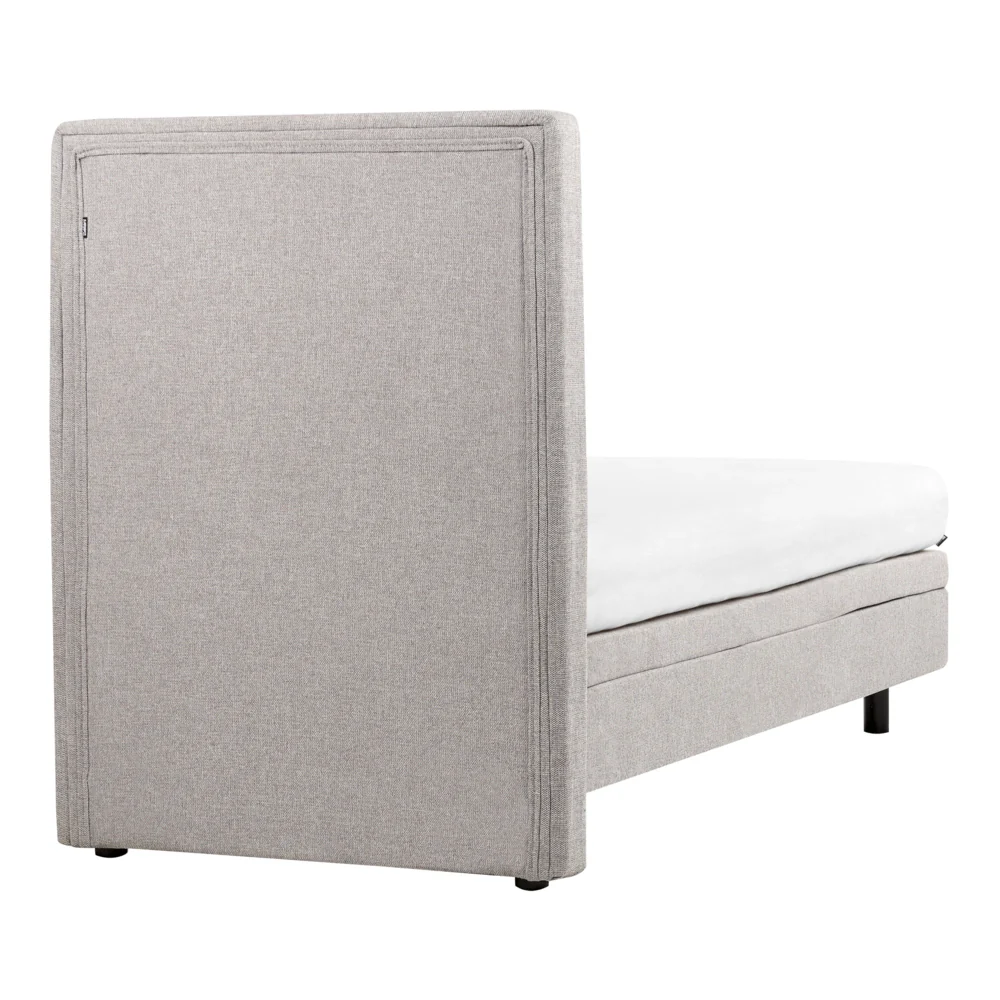 Letto Tessuto Grigio Chiaro Elettrico Regolabile con Telecomando 90 x 200 cm - Image 6