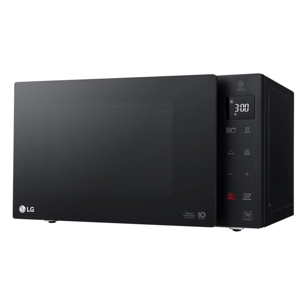LG MH6535GDS Neochef Forno a Microonde con Grill Tecnologia Smart Inverter Capacita' 25 Litri Potenza 1000 W Funzione Crisp Cottura a Vapore Display LED Nero - Image 6