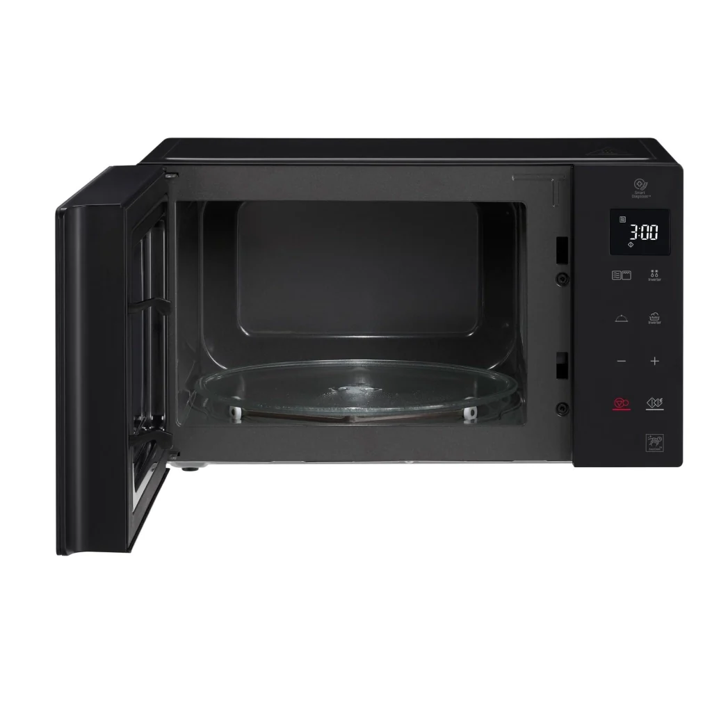 LG MH6535GDS Neochef Forno a Microonde con Grill Tecnologia Smart Inverter Capacita' 25 Litri Potenza 1000 W Funzione Crisp Cottura a Vapore Display LED Nero - Image 7