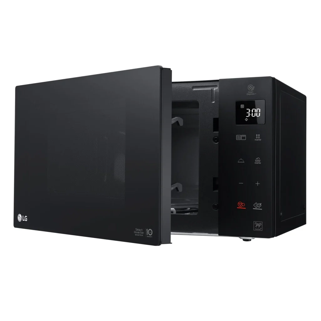 LG MH6535GDS Neochef Forno a Microonde con Grill Tecnologia Smart Inverter Capacita' 25 Litri Potenza 1000 W Funzione Crisp Cottura a Vapore Display LED Nero - Image 8