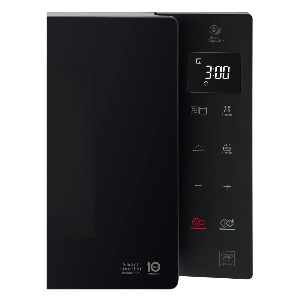 LG MH6535GDS Neochef Forno a Microonde con Grill Tecnologia Smart Inverter Capacita' 25 Litri Potenza 1000 W Funzione Crisp Cottura a Vapore Display LED Nero - Image 9