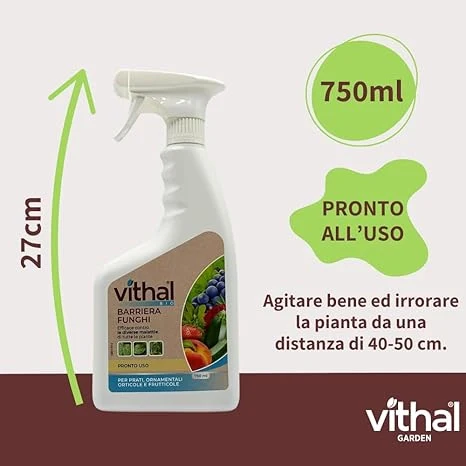 LIQUIDO BIO BARRIERA FUNGHI Ml. 750  - VITHAL - Image 3