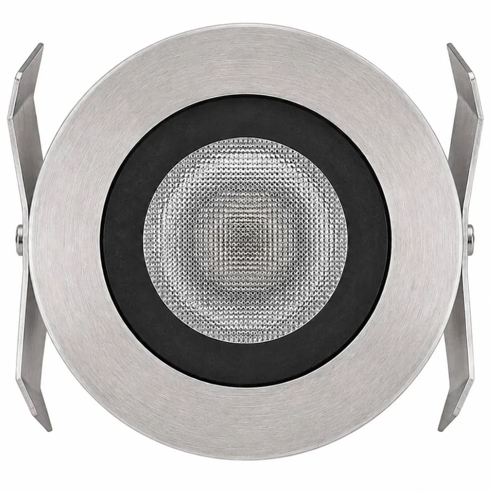 Luce led da incasso a pavimento per esterni e interni *** temperatura colore lampada 6000k bianco freddo, confezione 1