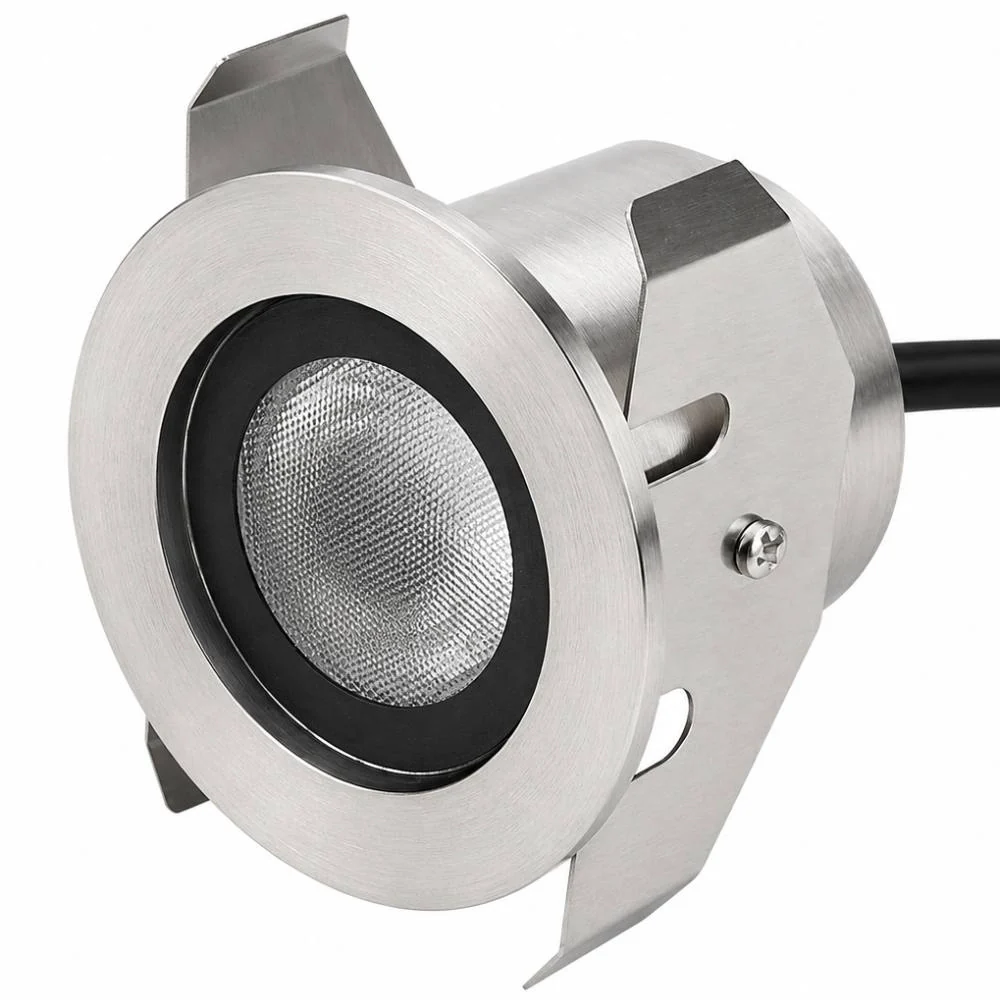 Luce led da incasso a pavimento per esterni e interni *** temperatura colore lampada 6000k bianco freddo, confezione 1 - Image 2