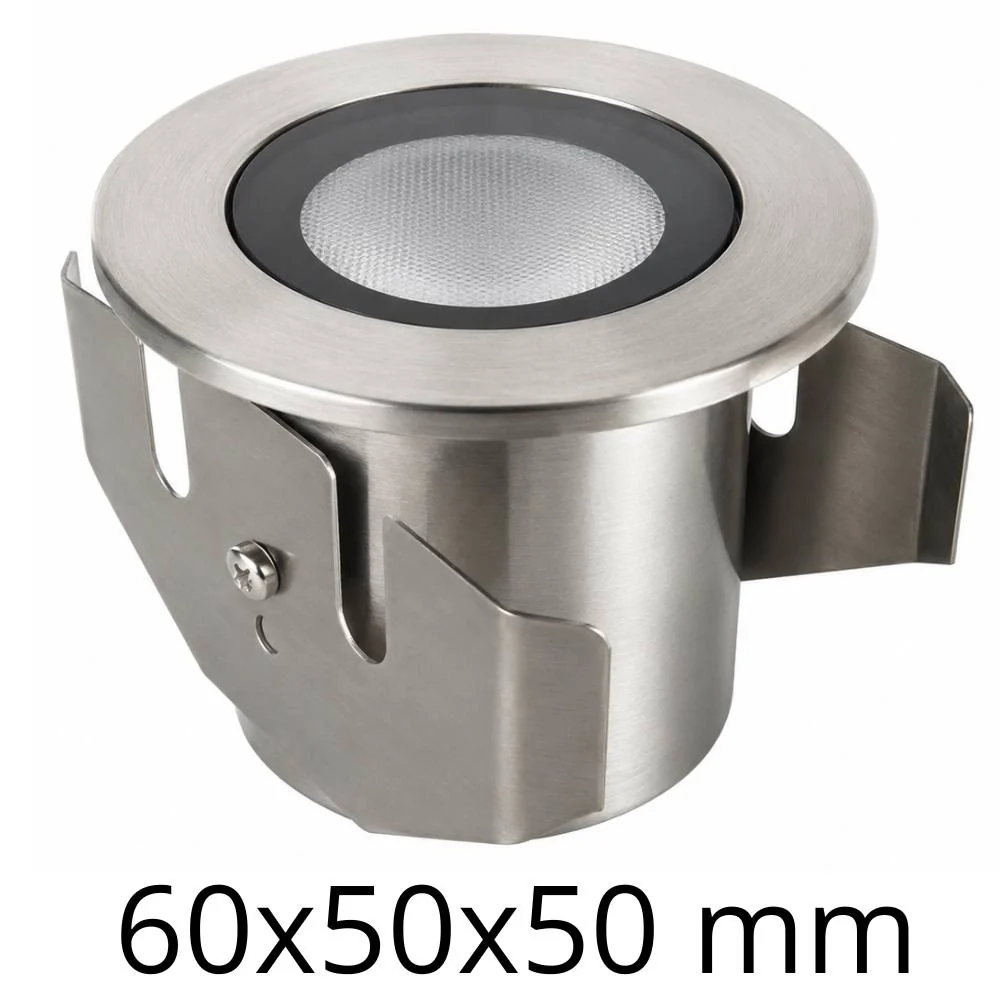 Luce led da incasso a pavimento per esterni e interni *** temperatura colore lampada 6000k bianco freddo, confezione 1 - Image 3