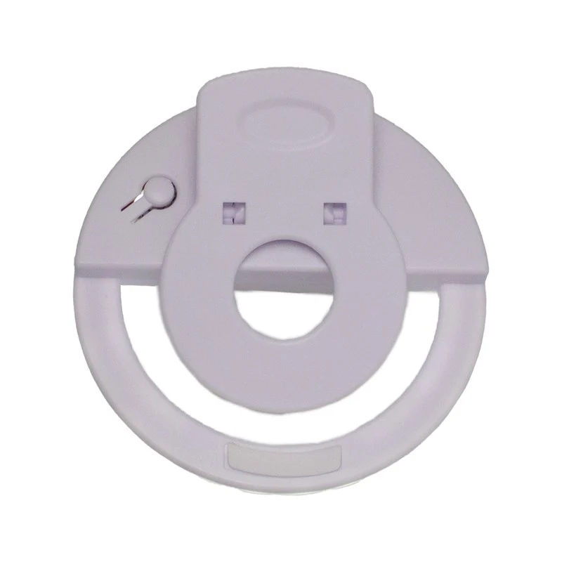 Luce per Selfie Ricaricabile da 8,6x8,6x3cm a 3 Livelli per Selfie Perfetti, Ring Light Compatibile con Tutti i Dispositivi Mobile - Image 3