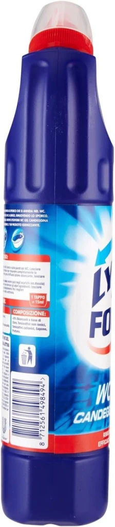 LYSOFORM WC GEL SET 5 PZ DISINCROSTANTE CANDEGGINA ATTIVA 750ML - Image 5