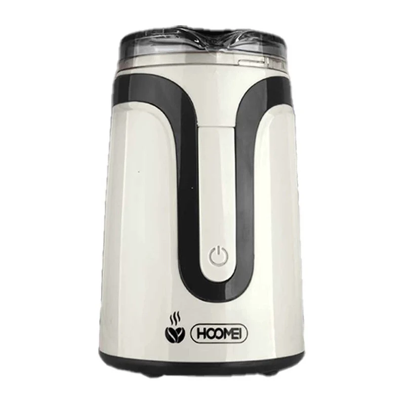 Macinacaffe Elettrico con Lame in Acciaio Inossidabile Base in Alluminio Capacita 60g 150W Macinatura Istantanea per Caffe Espresso Cappuccino - Image 4