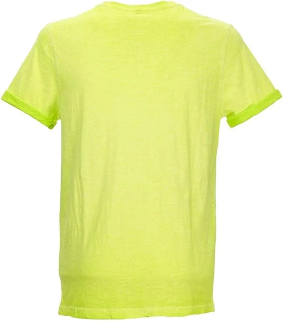 MAGLIA A GIROCOLLO 'FLUO' taglia M - yellow fluo  - UPOWER - Image 4