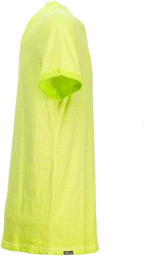 MAGLIA A GIROCOLLO 'FLUO' taglia M - yellow fluo  - UPOWER - Image 5