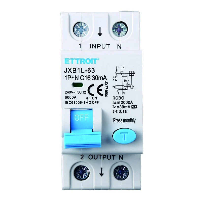 Interruttore Magnetotermico Differenziale Tipo A 1P+N 16A 6KA 30mA 220V Occupa 2 Moduli DIN - Image 2