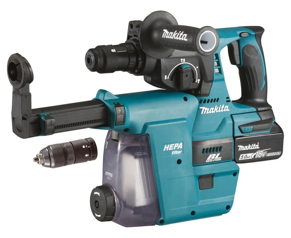 Makita DHR243RTJW martello perforatore 950 Giri/min SDS-plus - Image 2