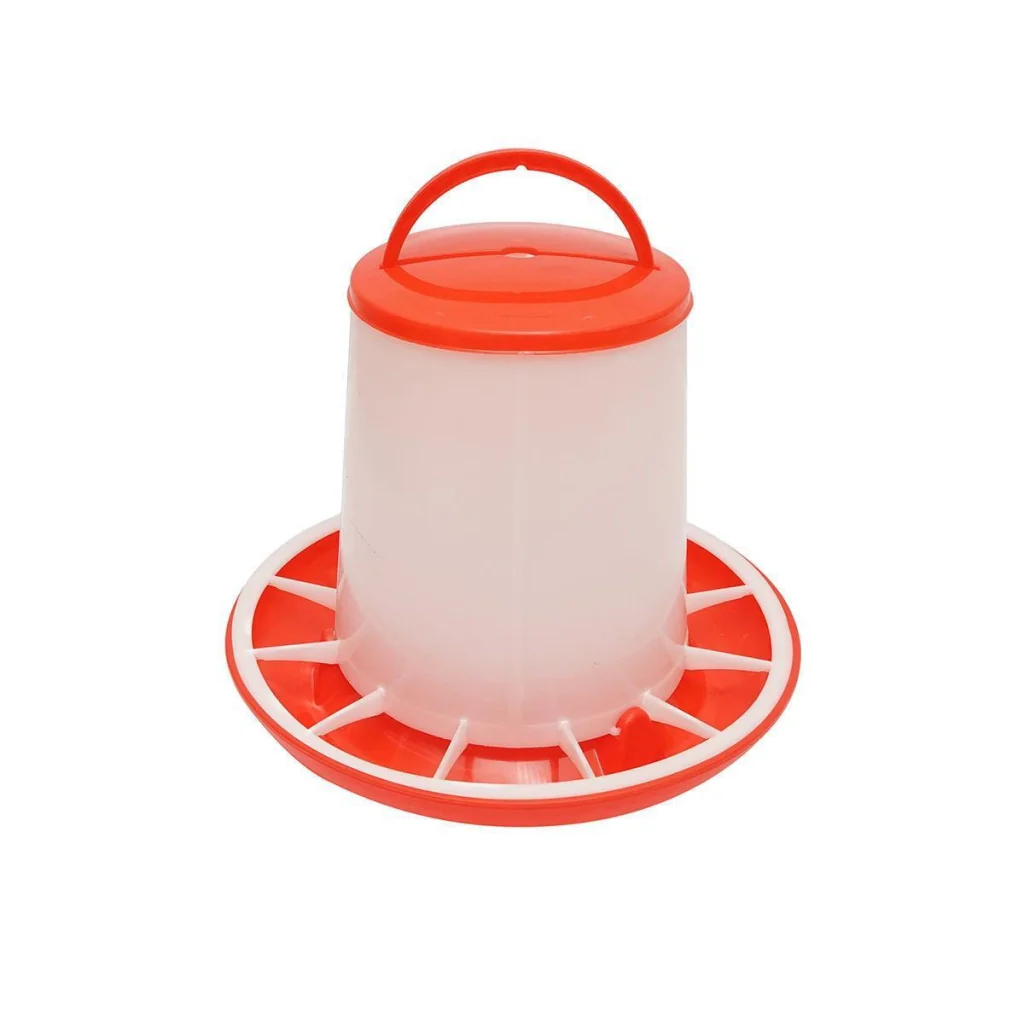 Mangiatoia per pollame 6kg, Distributore automatico di cibo per pollame Breckner Germany - Image 3