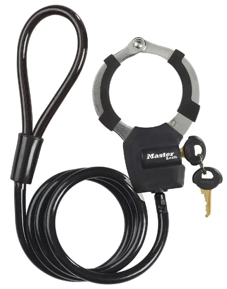 MASTER LOCK Street Cuff Nero 1000 mm Antifurto - Image 2