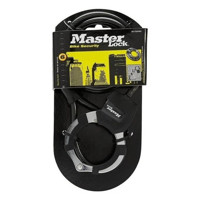 MASTER LOCK Street Cuff Nero 1000 mm Antifurto - Image 7