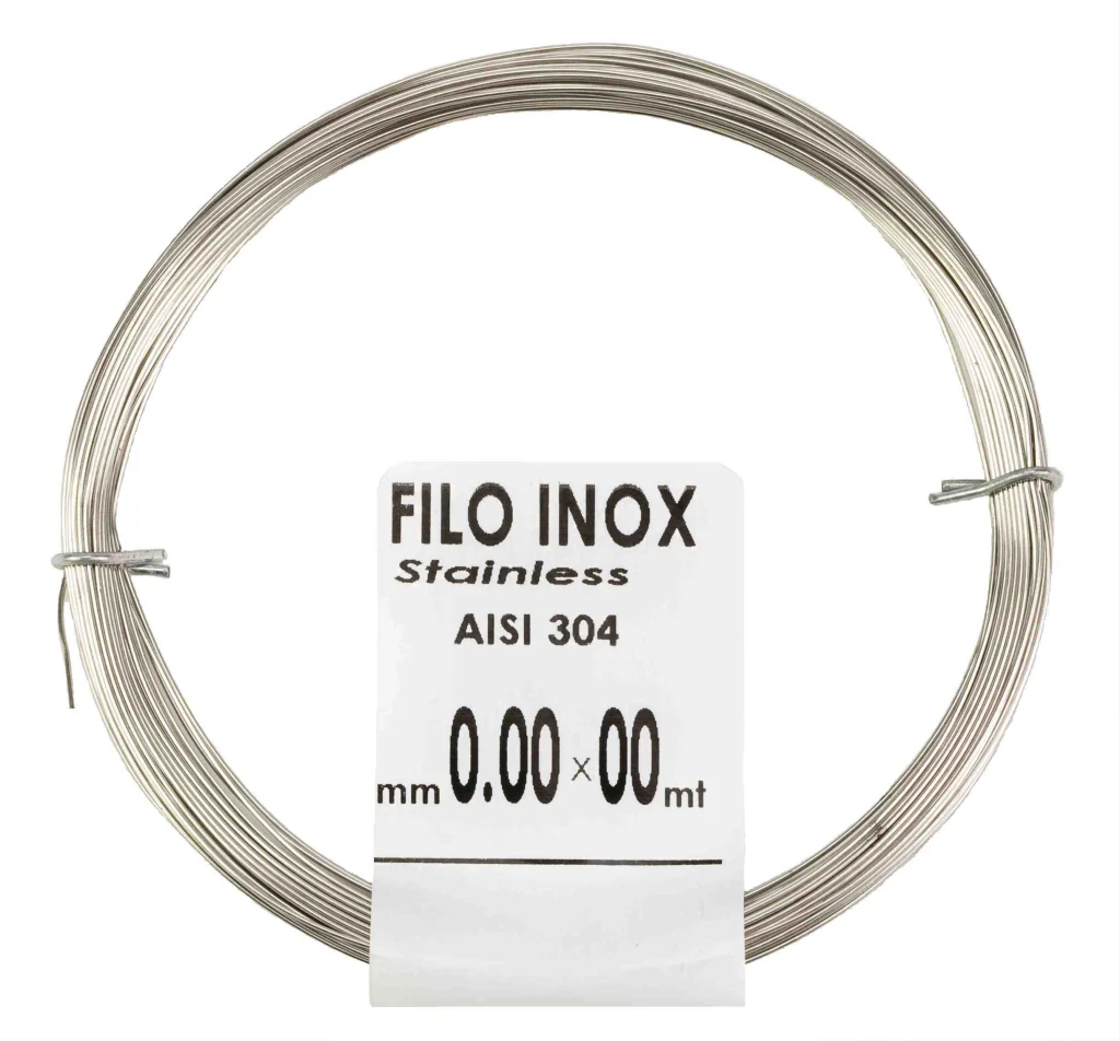 MATASSINA FILO ACCIAIO INOX D 0,8 MM  10 M- FILOTECNICA- 25,0 pz