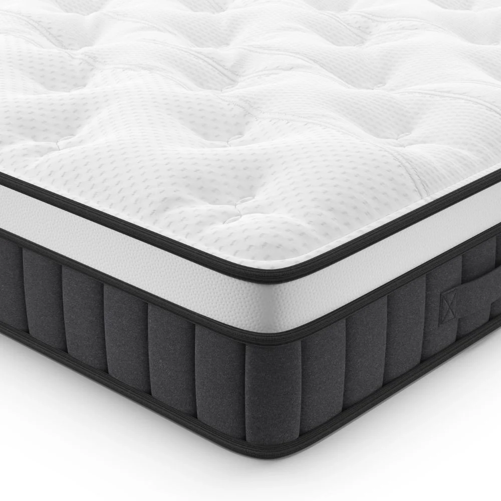Materasso singolo Pici con tessuto a maglia e molle insacchettate 80x190x21H cm. - Image 4