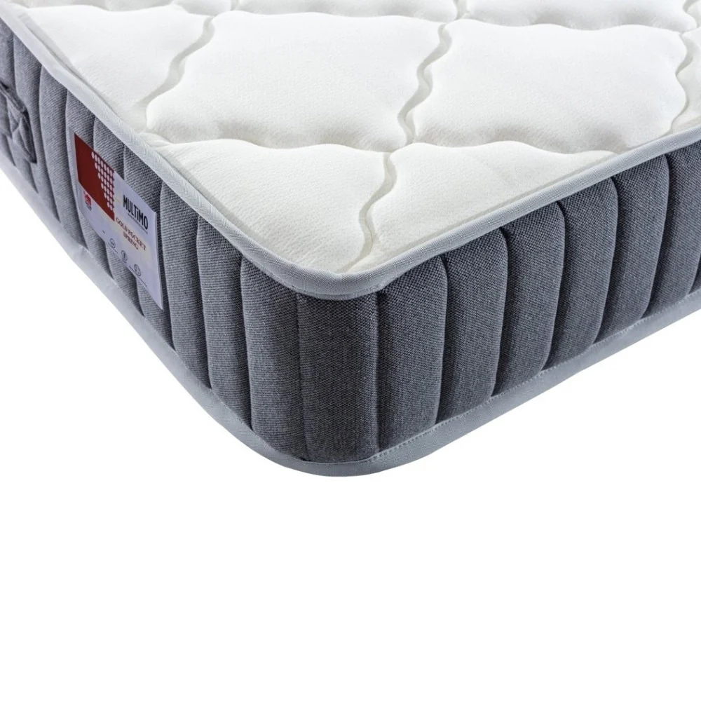 Materasso una piazza e mezza Silver 150x200x16 cm tessuto antibatterico - Image 4