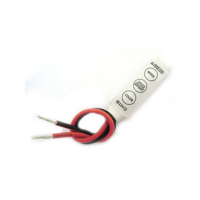 Mini Centralina RGB Led Strip Controller 12V 6A Fino 72W Per Bobina Striscia Led - Image 3