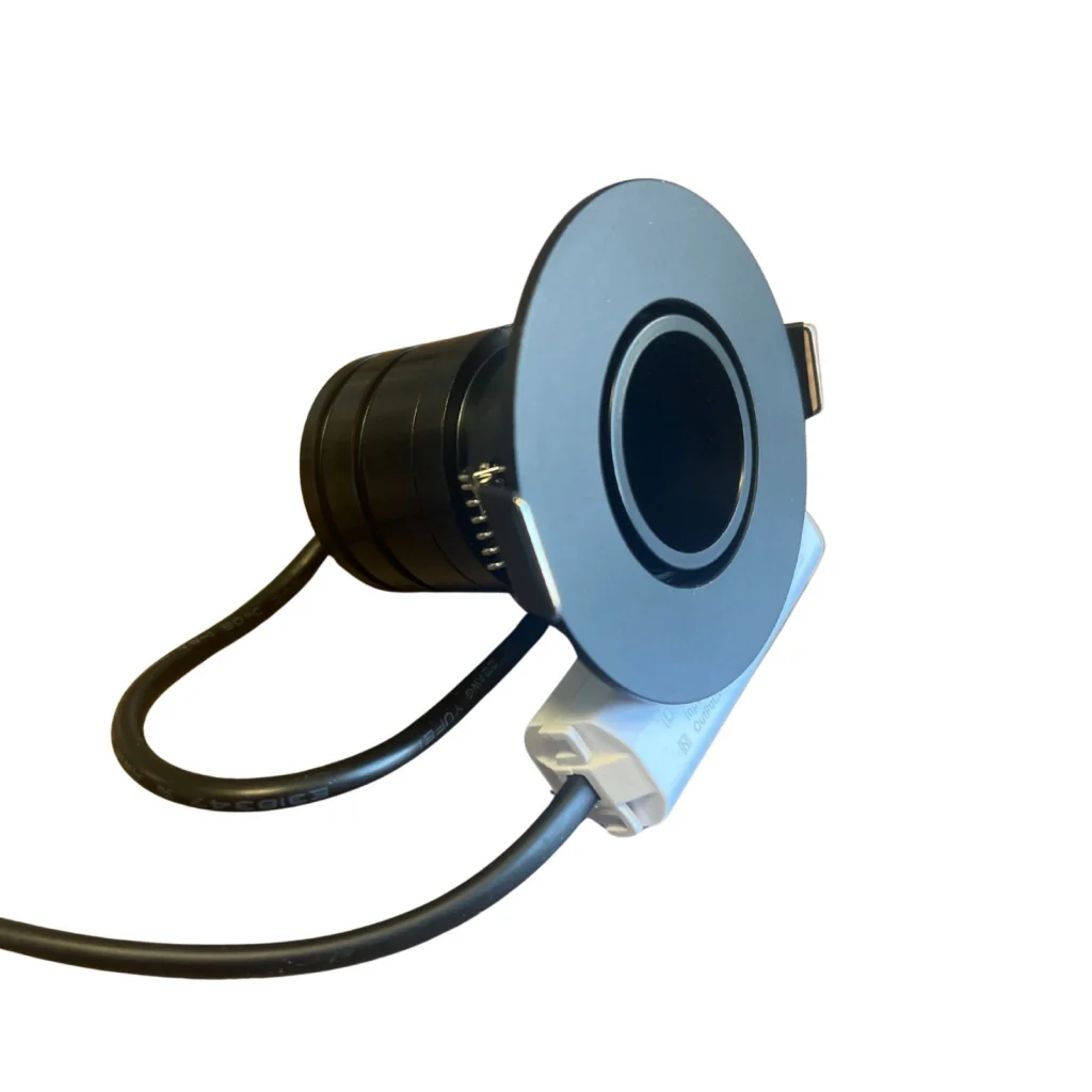 Mini Faretto Led Da Incasso Rotondo, Carcassa Nera 3000K, 5W 360LM 220V, Ø60*53mm, Foro 45mm, Angolo 24° IP20 - Image 3