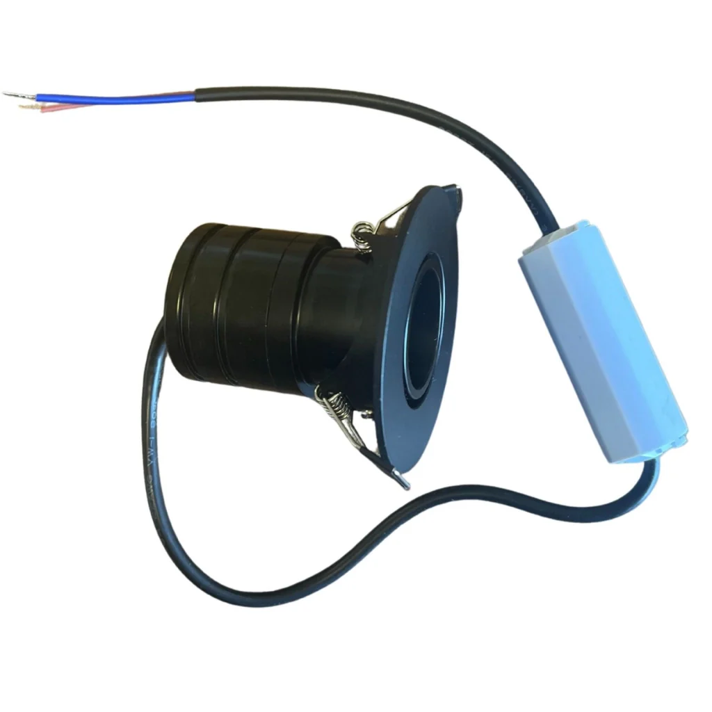 Mini Faretto Led Da Incasso Rotondo, Carcassa Nera 3000K, 5W 360LM 220V, Ø60*53mm, Foro 45mm, Angolo 24° IP20 - Image 4