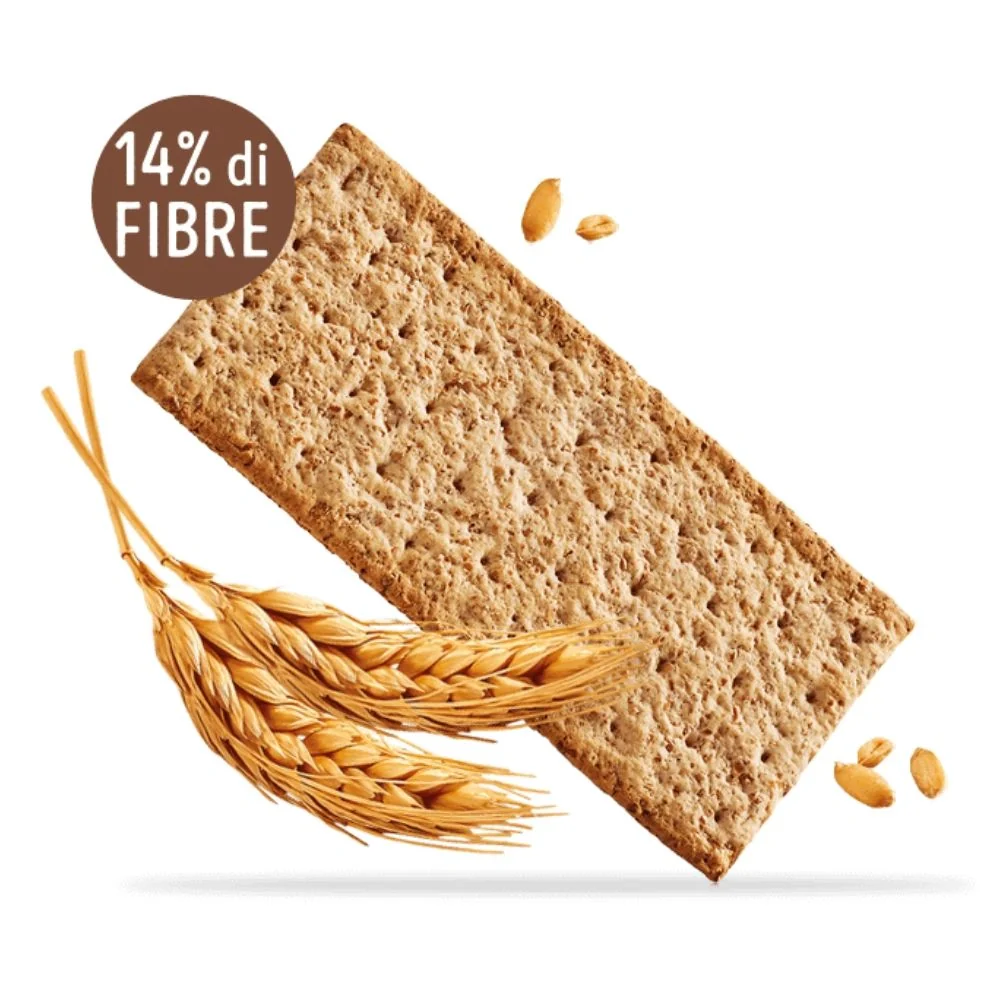 Misura fibrextra crackers integrali in confezione da 385 grammi con 10 monoporzioni - Image 2