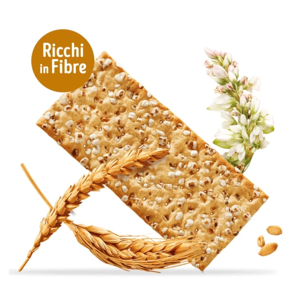 Misura multigrain crackers ai cereali soffiati in confezione da 350 grammi con 10 monopozioni - Image 2