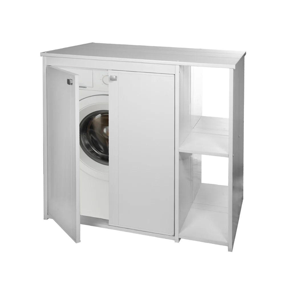 MOBILE COPRILAVATRICE IN PVC C/ANTE E RIPIANI- 60 x 94,5 x H. 94 cm- DH- pezzi 1 - Image 2