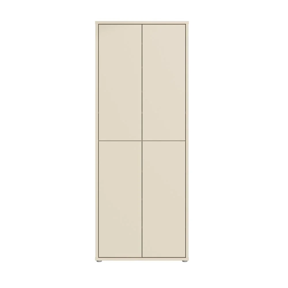 Mobile multiuso Medea 4 ante colore cashmere 74.5x34.9xH 191.9 cm. - Image 5