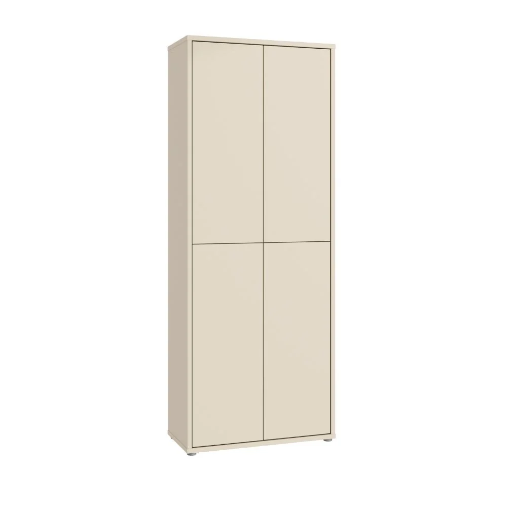 Mobile multiuso Medea 4 ante colore cashmere 74.5x34.9xH 191.9 cm. - Image 6