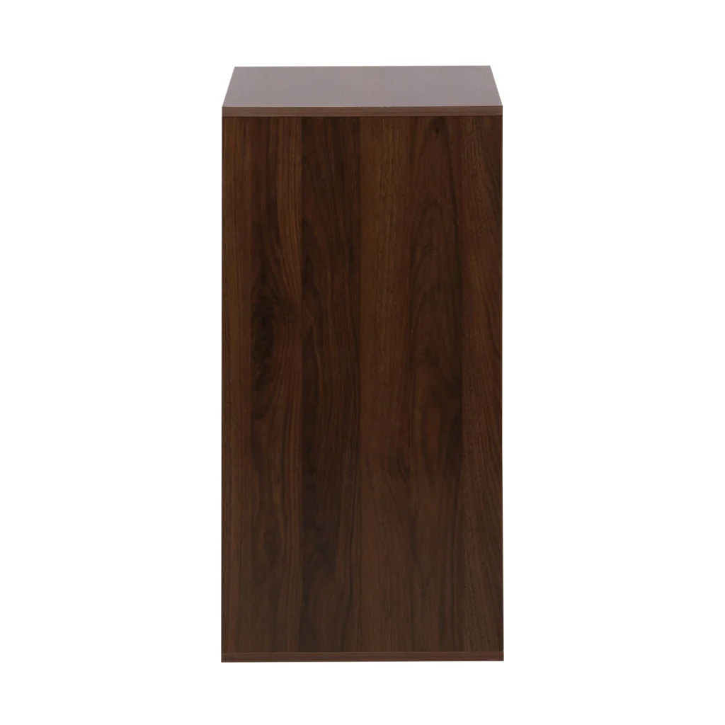 Modulo di stoccaggio decorativo in legno 3 cassetti, noce - Image 6