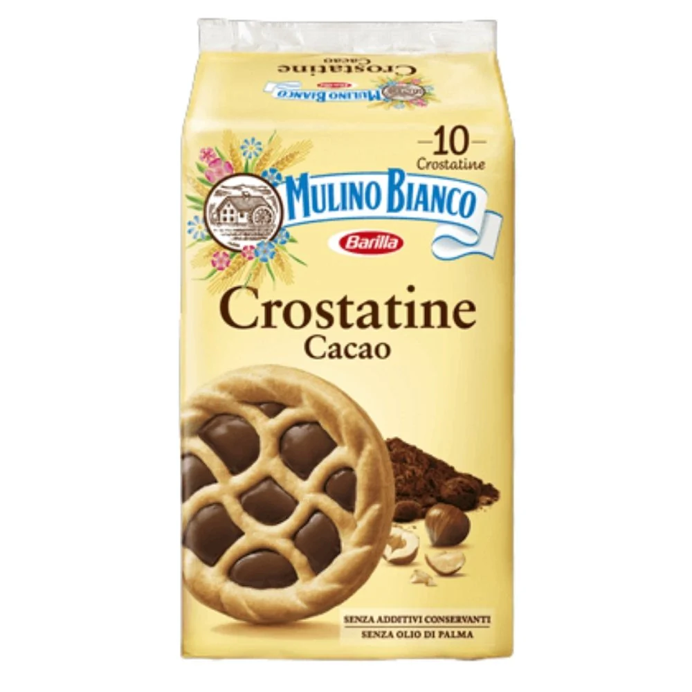 Mulino bianco crostatine al cacao in confezione da 10 crostatine - 400 grammi totali